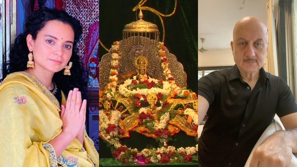 Ayodhya Ram Mandir Bhoomi Pujan: Anupam Kher, Kangana Ranaut and other B'town celebs express excitement