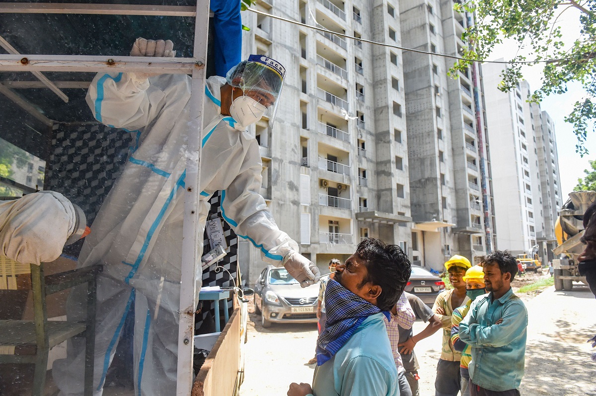 Five most affected states by a total tally of cases are Maharashtra, Tamil Nadu, Andhra Pradesh, Karnataka, and Uttar Pradesh.
&nbsp;