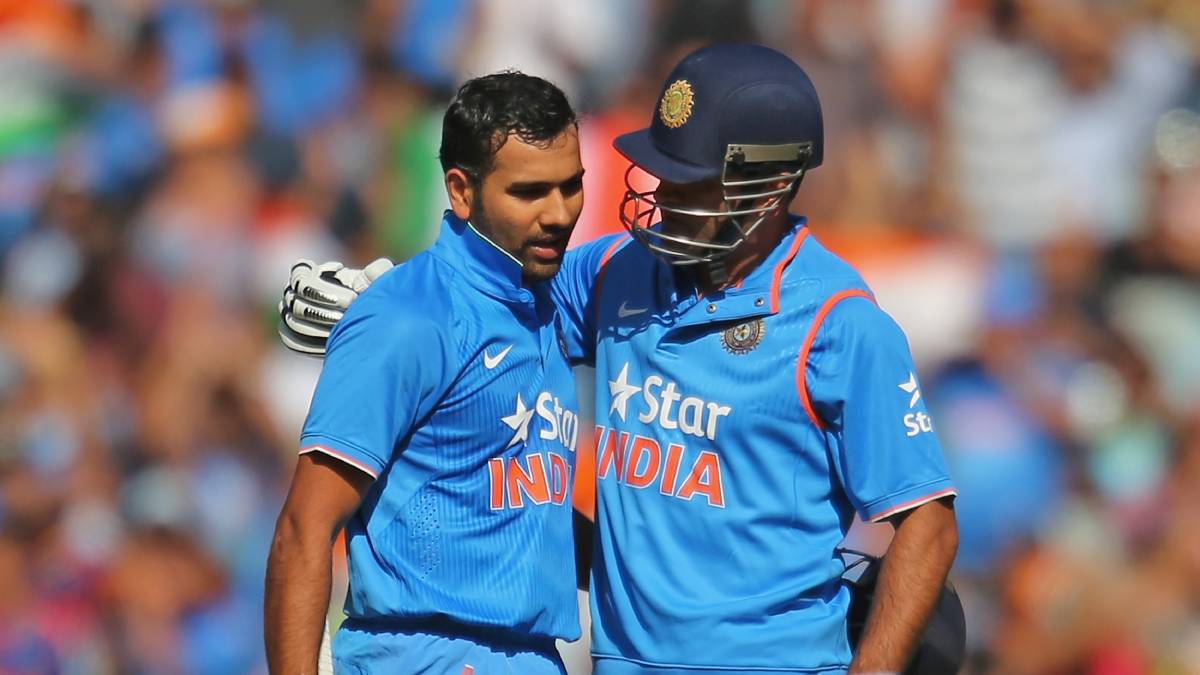 Best moment with MS Dhoni was my first ODI double ton, recalls Rohit Sharma