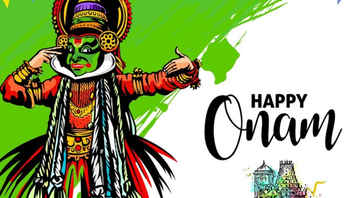 Happy Onam Festival Background Of Kerala With King Mahabali Stock  Illustration - Download Image Now - iStock
