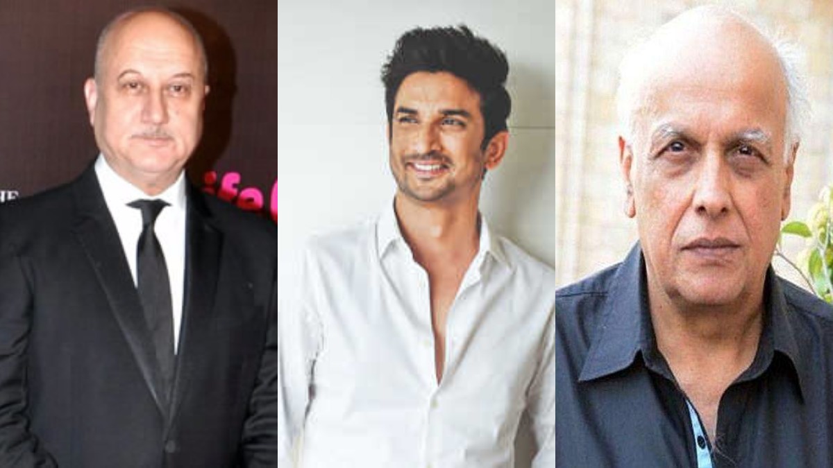 Anupam Kher defends Mahesh Bhatt against accusations in Sushant death case: I am not blind, but I'll not say