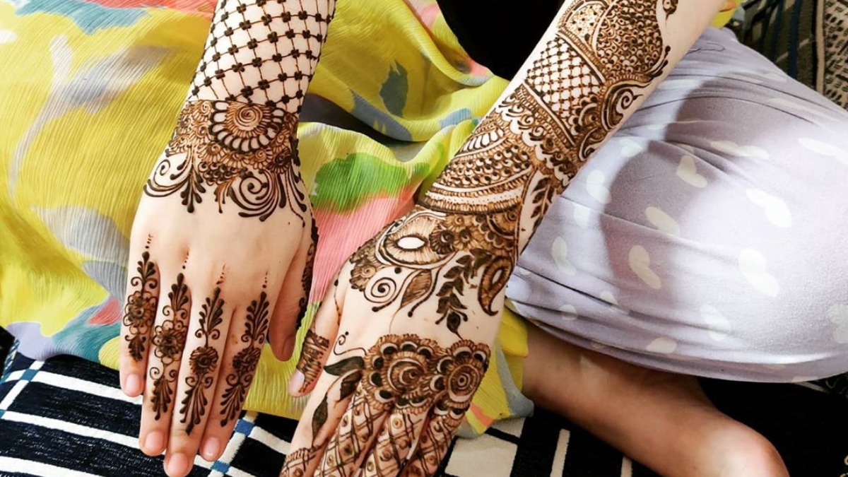 teej mehandi special • ShareChat Photos and Videos