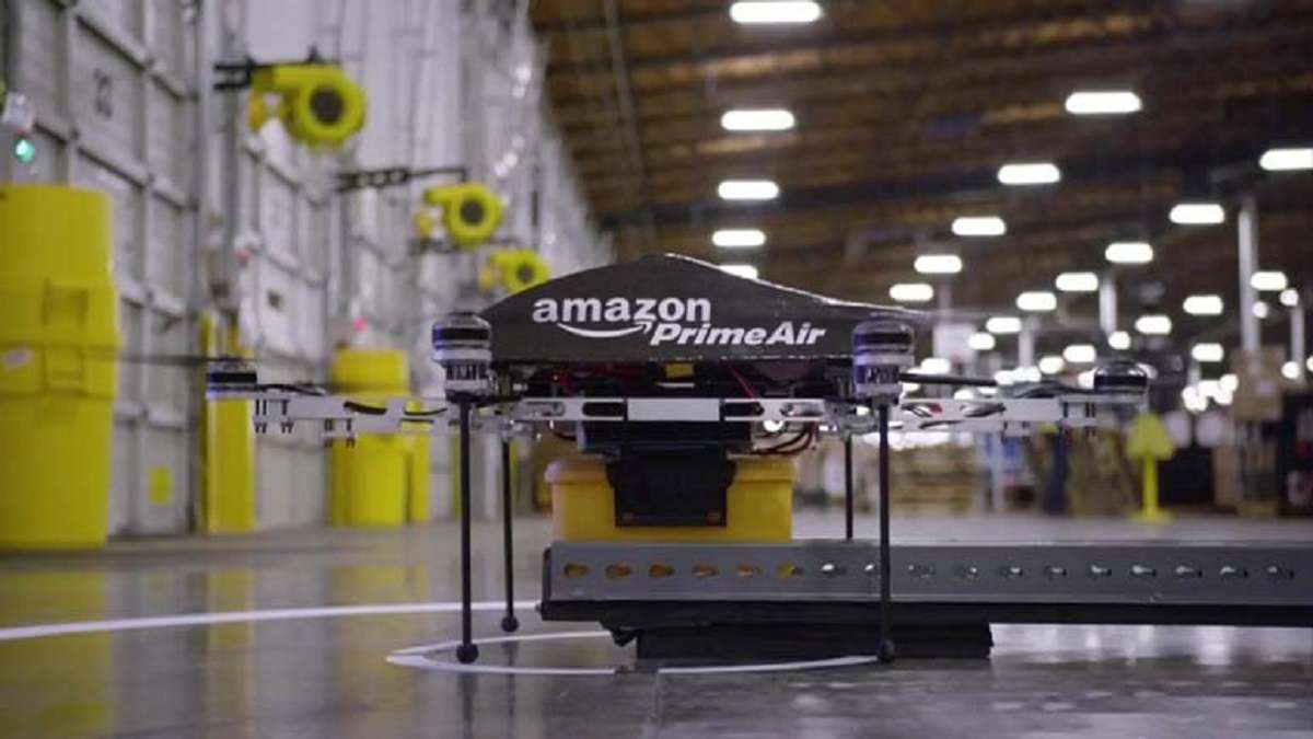 amazon drone delivery video