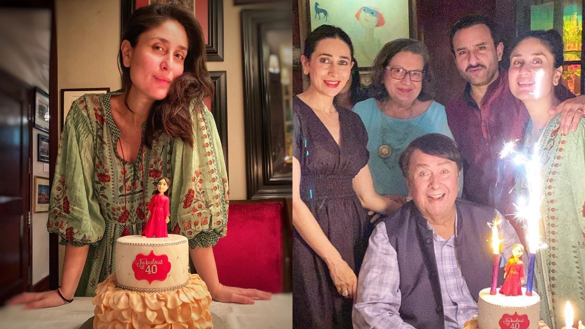 Kareena Kapoor Khan Turns 40 In Style Inside Pictures Videos From Her Fabulous Birthday Celebration Celebrities News India Tv