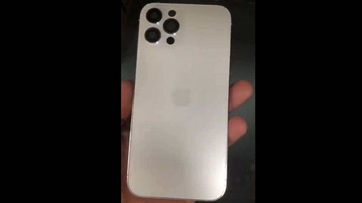 Iphone 12 Pro Leaked In New Hands On Video Watch Video Technology News India Tv