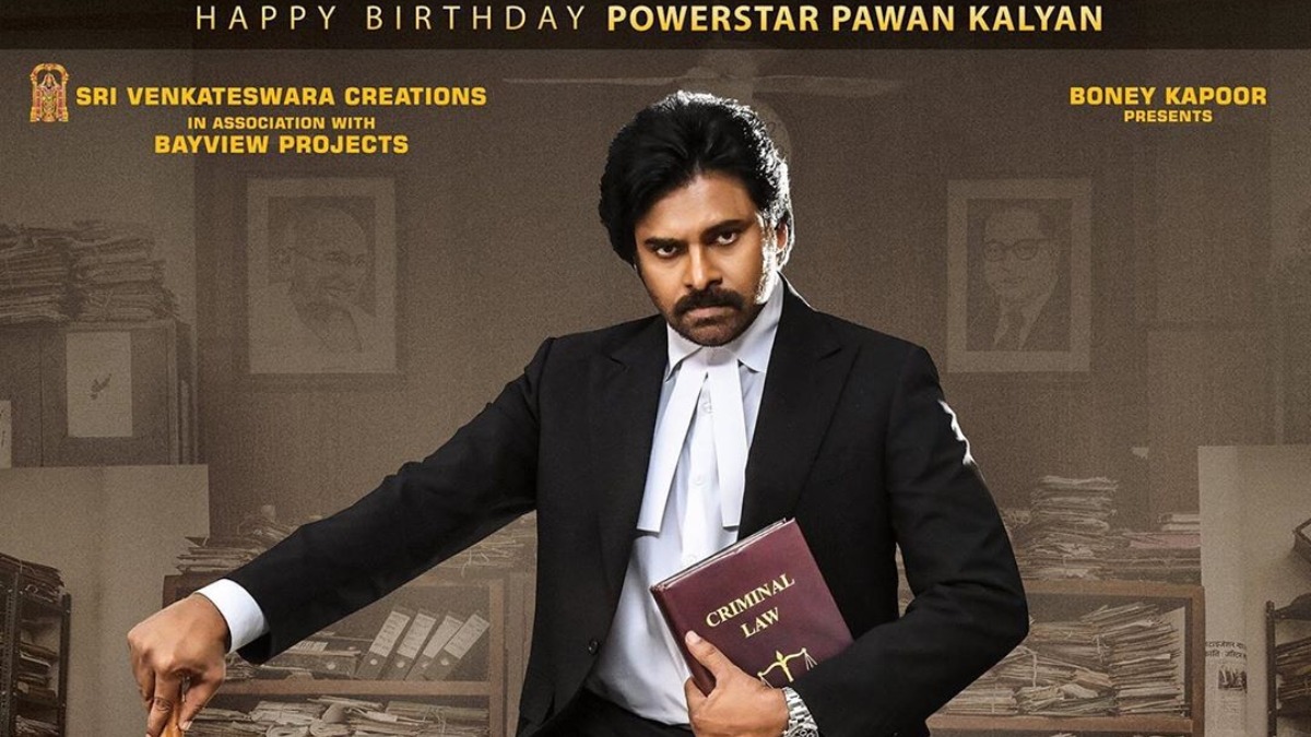 On Pawan Kalyan's birthday, Vakeel Saab makers release motion poster, announce financial aid to fans who died | Regional-cinema News – India TV