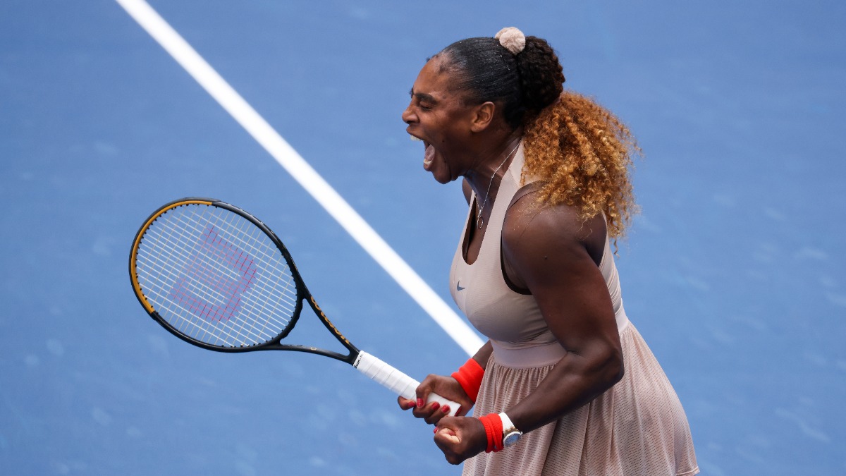 Us Open 2020 Keep Fighting Serena Williams Yells Herself To Win Over Maria Sakkari Tennis News India Tv