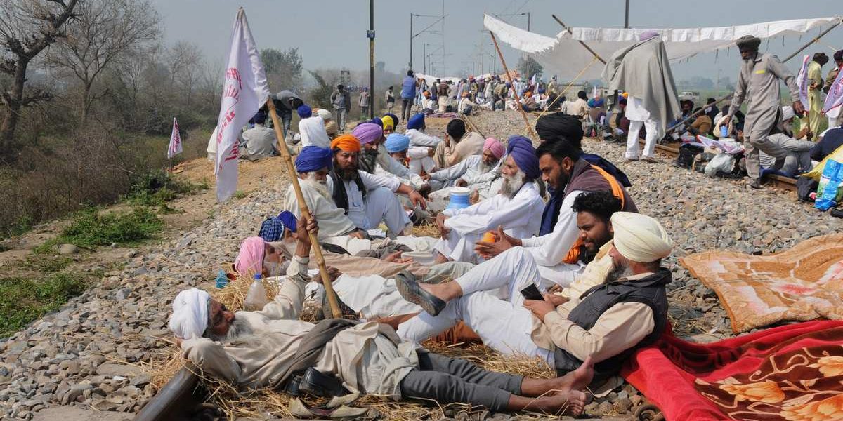 Punjab rail roko campaign farmers agitation Farm Bills protest trains suspended | India News – India TV