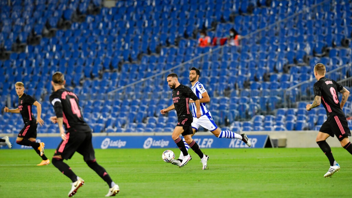 La Liga: Real Madrid begin title-defence with goalless draw against Real Sociedad