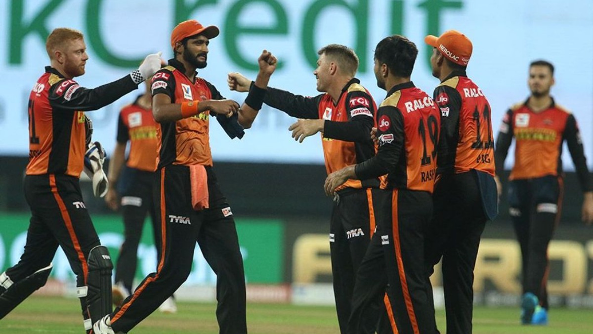 Sunrisers Hyderabad conceded only 31 runs in the final five overs as the side secured a 15-run win over Delhi Capitals on Tuesday.