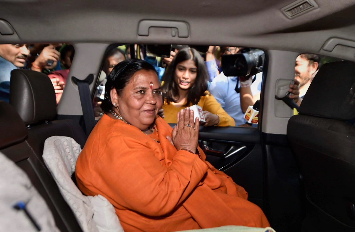 BJP leader Uma Bharti tests positive for Covid-19, quarantined at Vande Mataram Kunj