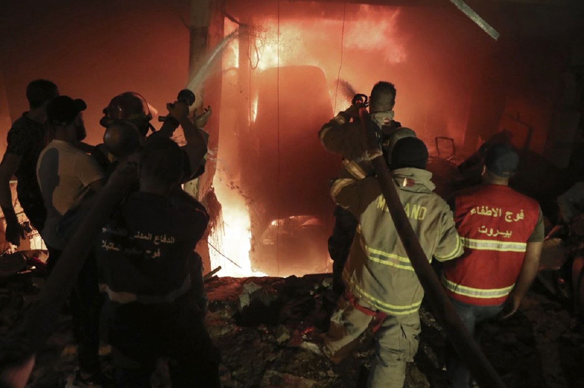 4 killed, 20 injured as fuel tank explodes inside Beirut building