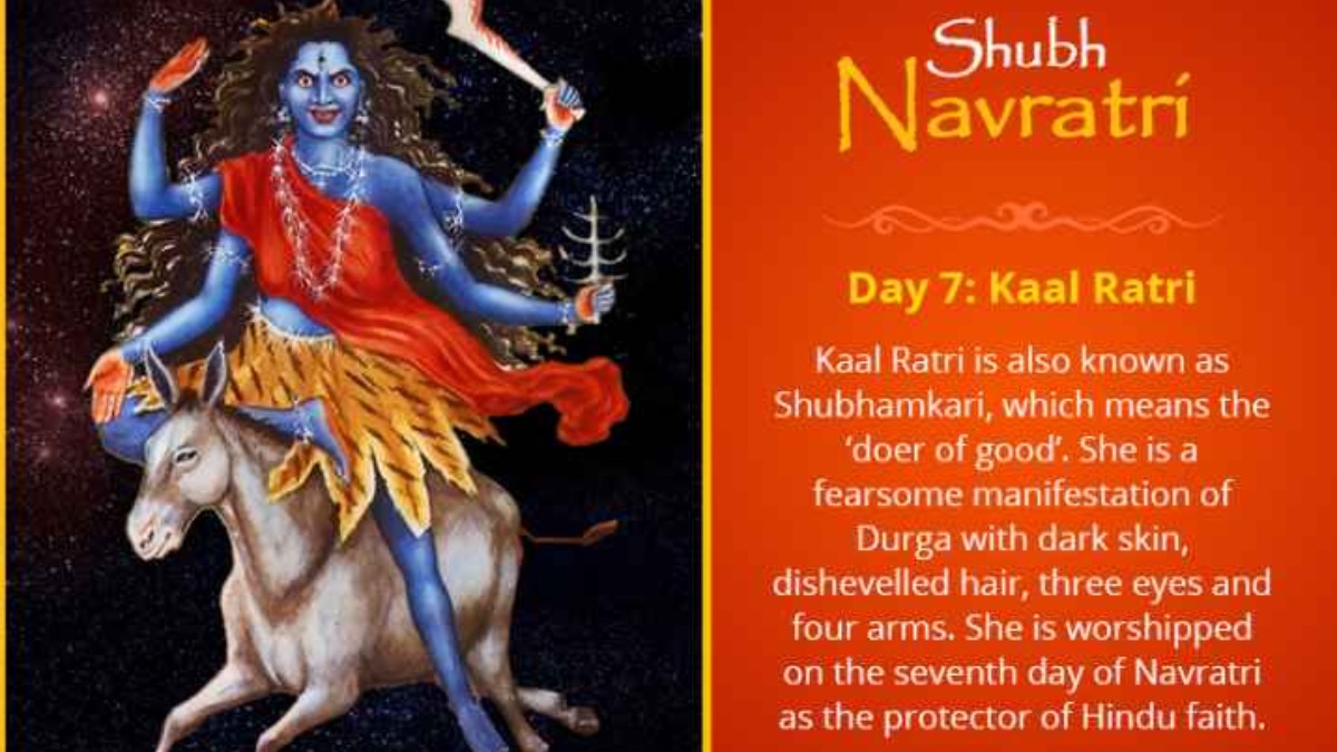 Navratri 2020 Day 7 Worship Maa Kaalratri On Durga Saptami Know Puja Vidhi Vrat Katha Bhog 1791