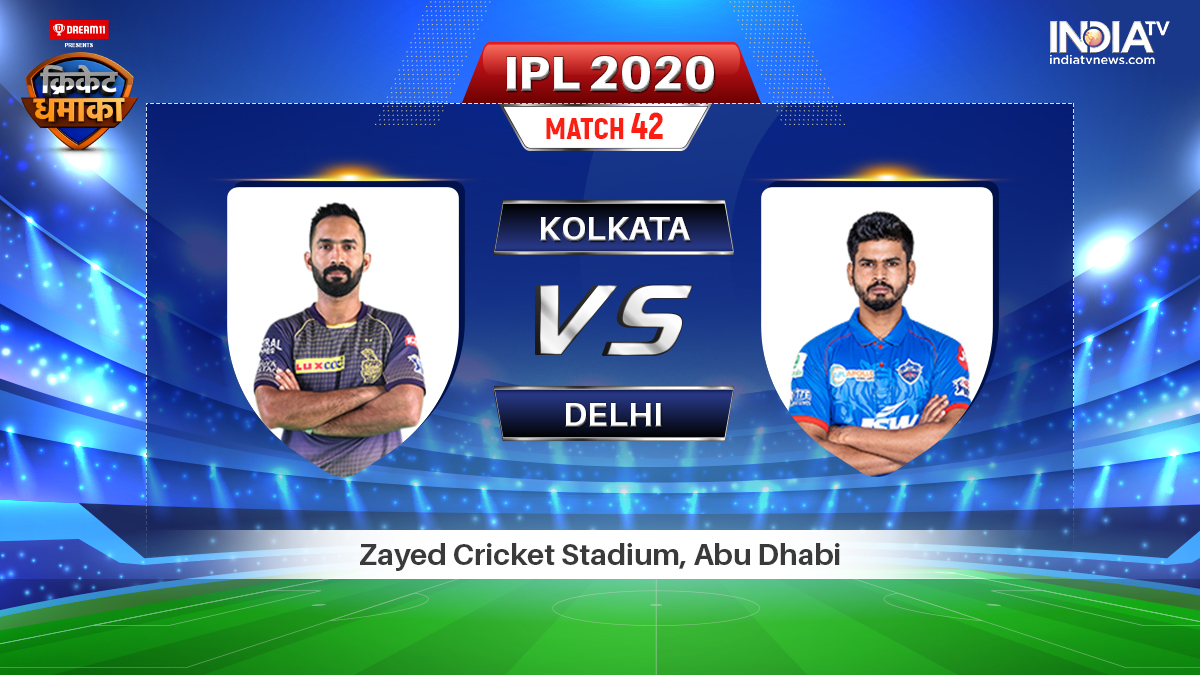 KKR vs DC How to Watch IPL 2020 Streaming on Hotstar, Star Sports and JioTV Cricket News