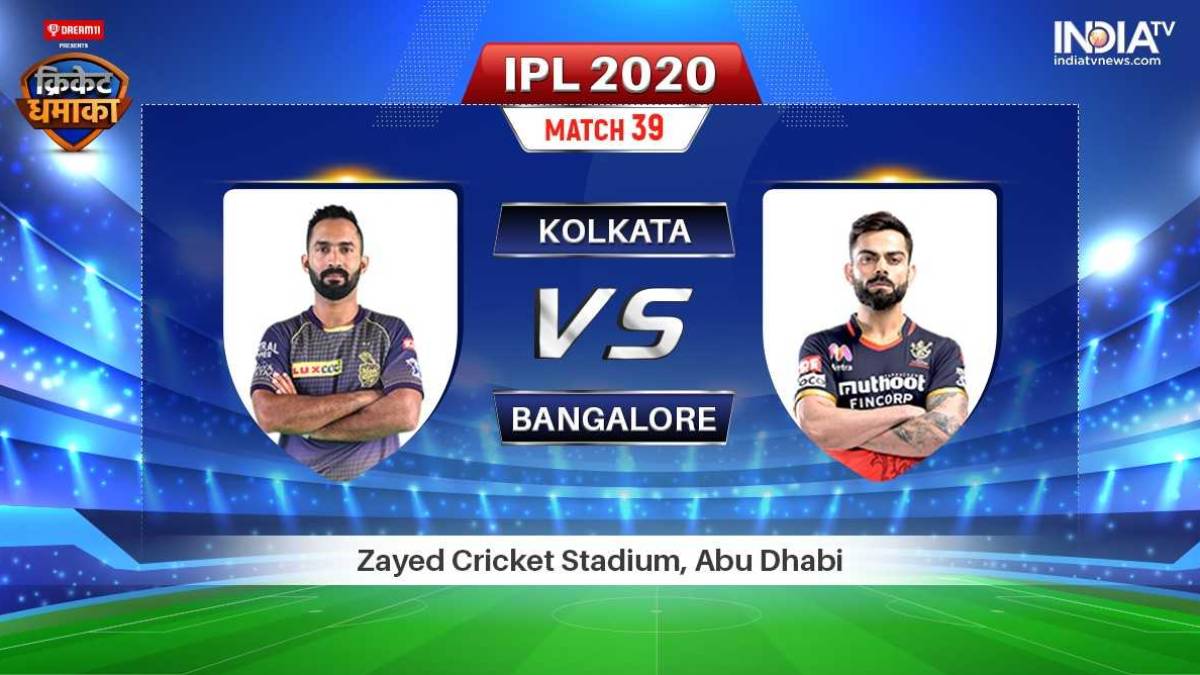 KKR vs RCB Stream How to watch IPL 2020 live on Hotstar, Star Sports and JioTV Cricket News