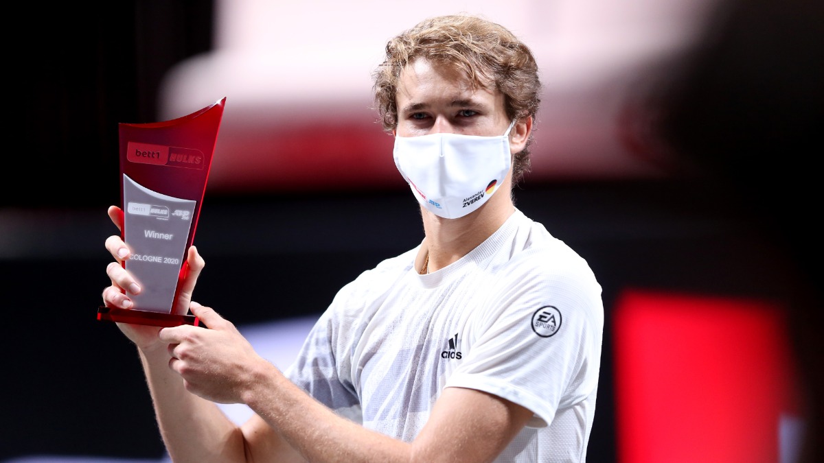 Alexander Zverev beats Diego Schwartzman 6-2, 6-1 for another Cologne title