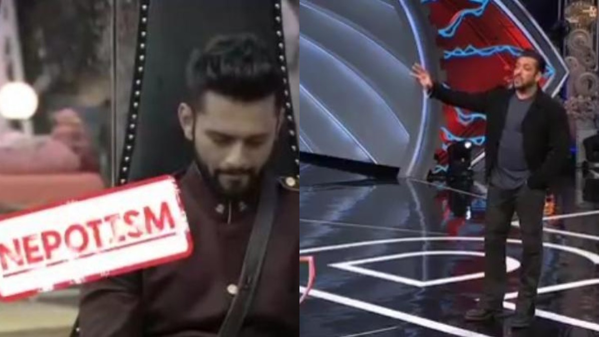 Salman Khan schools Rahul Vaidya on his 'nepotism' comment&nbsp;