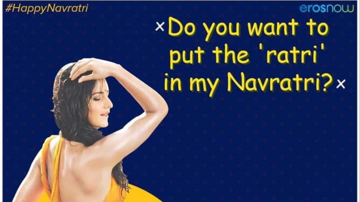 1200px x 675px - Outrage on Twitter, #BoycottErosNow trends over Navratri post featuring  Katrina Kaif | Trending News â€“ India TV