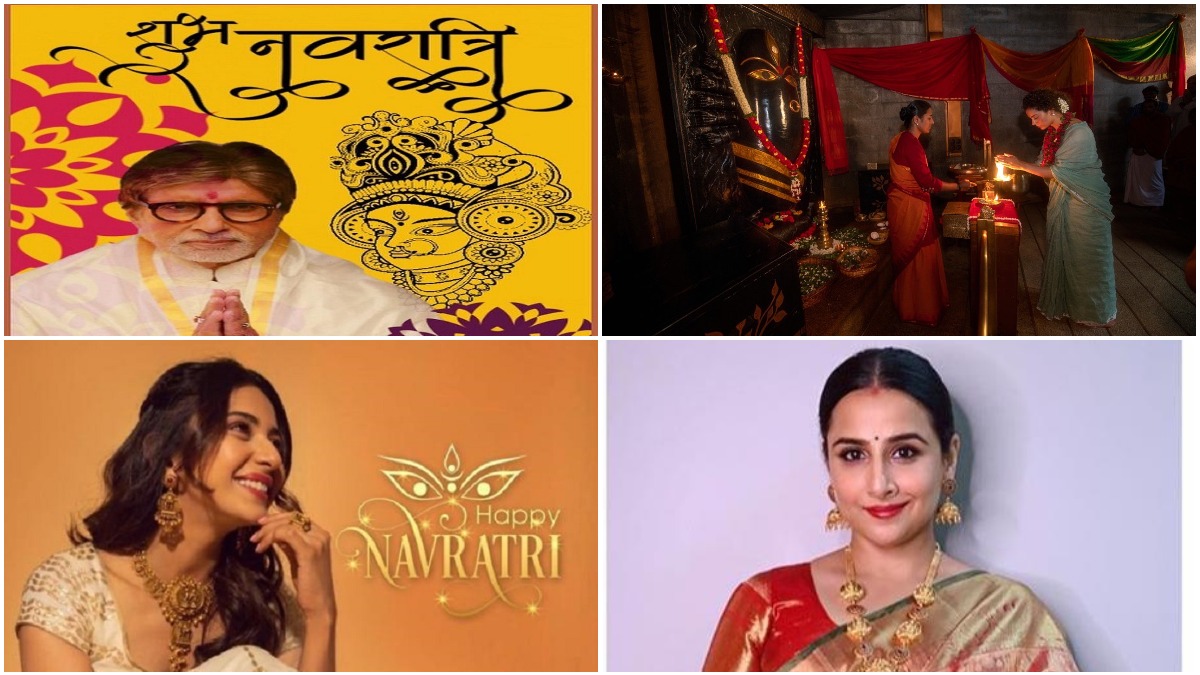 Happy Navratri 2020: Amitabh Bachchan, Vidya Balan, Rakul Preet and other celebrities extend wishes