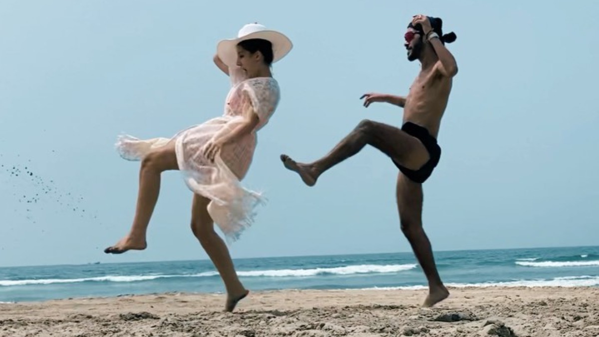 Nora Fatehi Grooves On The Beach As She Unwinds Indias Best Dancer