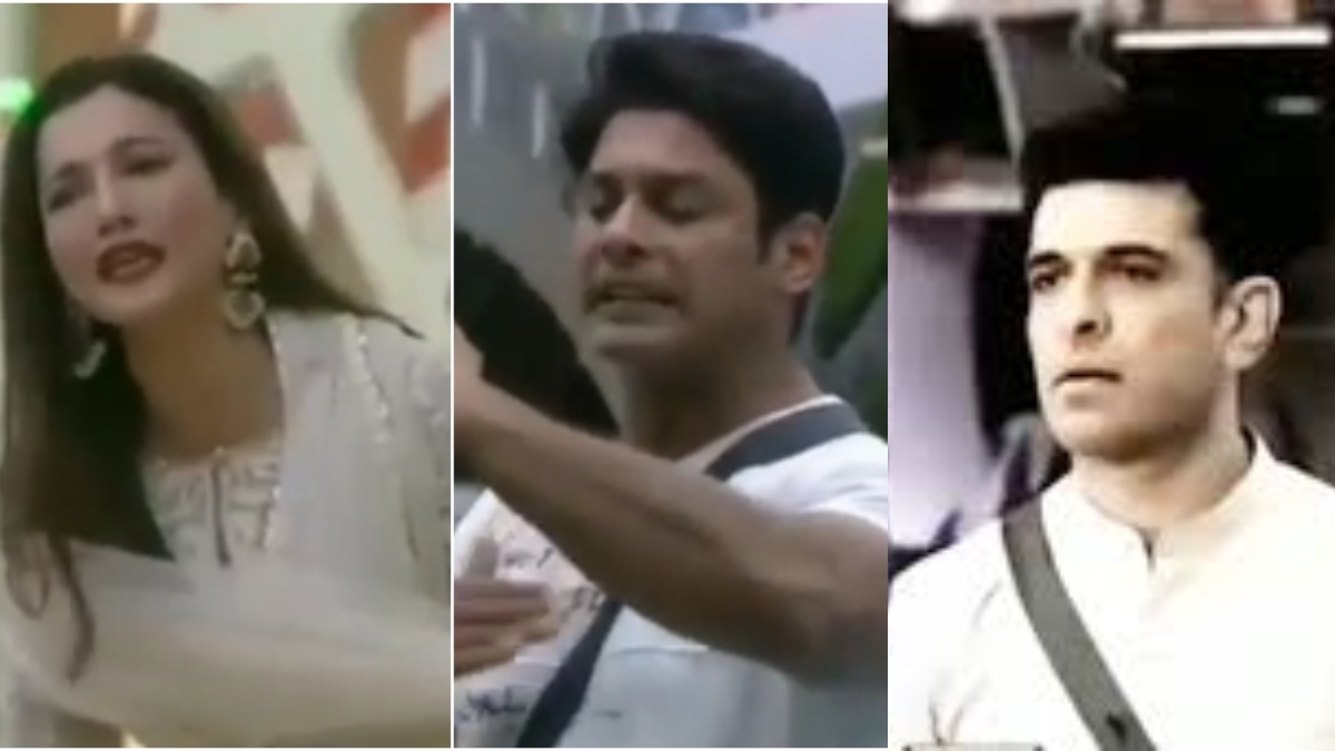 Bigg Boss 14: Sidharth Shukla gets into a war of words with Eijaz Khan and Gauahar Khan