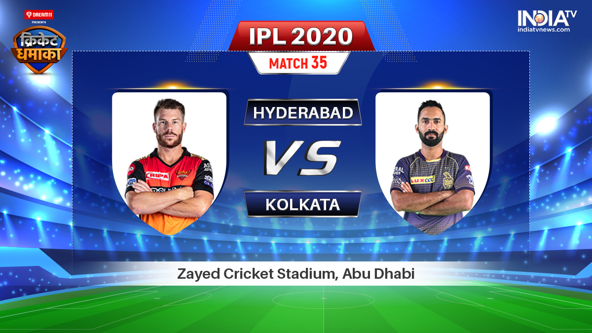 SRH vs KKR How to Watch IPL 2020 Streaming on Hotstar, Star Sports and JioTV Cricket News