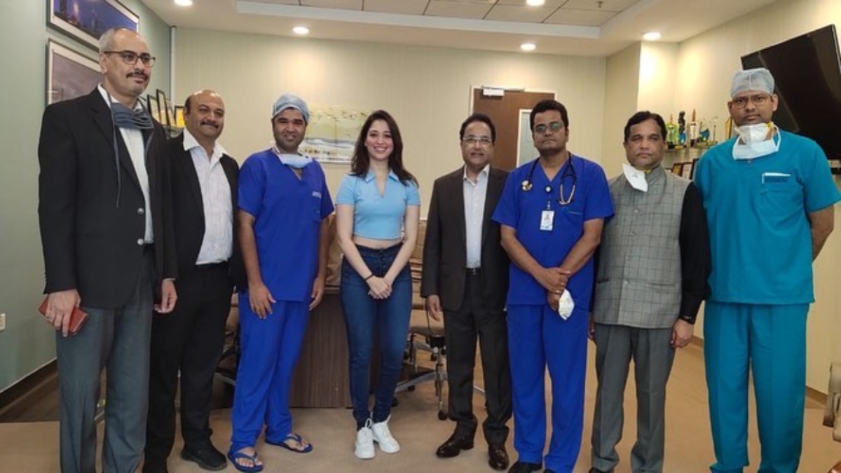 Tamannaah Bhatia thanks doctors and hospital staff post recovering from ...