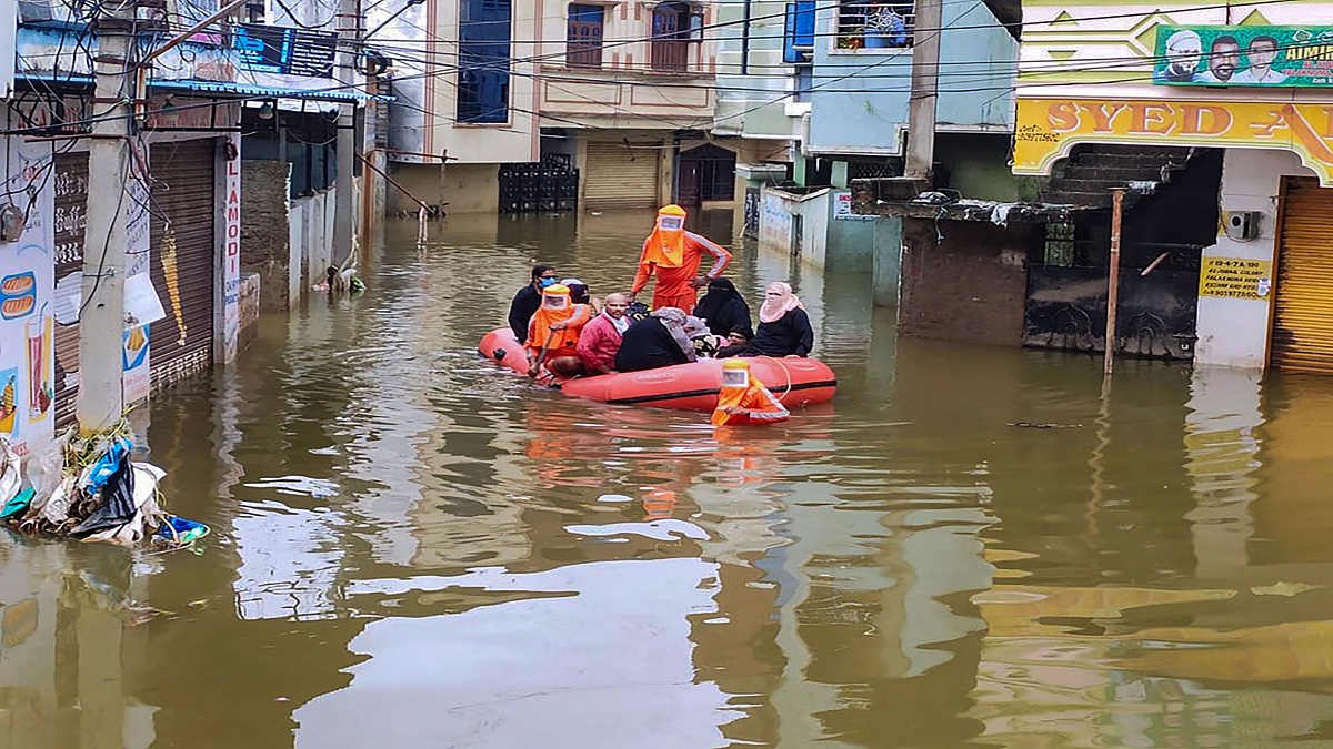 Telangana Floods: 50 Dead; State Suffered Rs 5,000 Crore Loss, Says CM ...