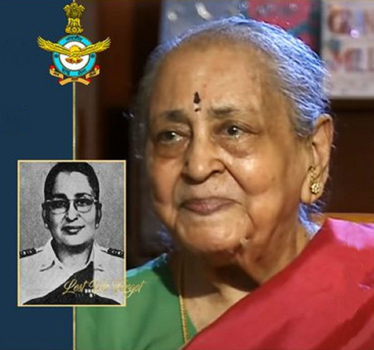 Vijayalakshmi Ramanan, IAF's first woman commissioned officer has died at age 96