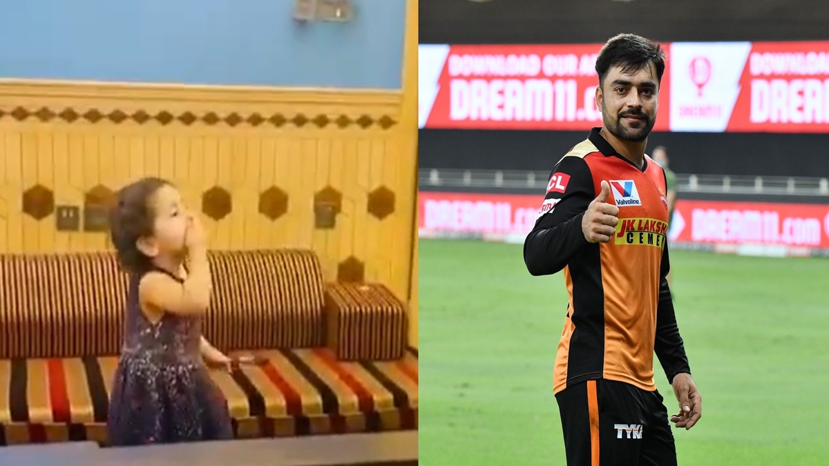 IPL 2020 | Rashid Khan shares adorable video of his niece cheering for him from Afghanistan