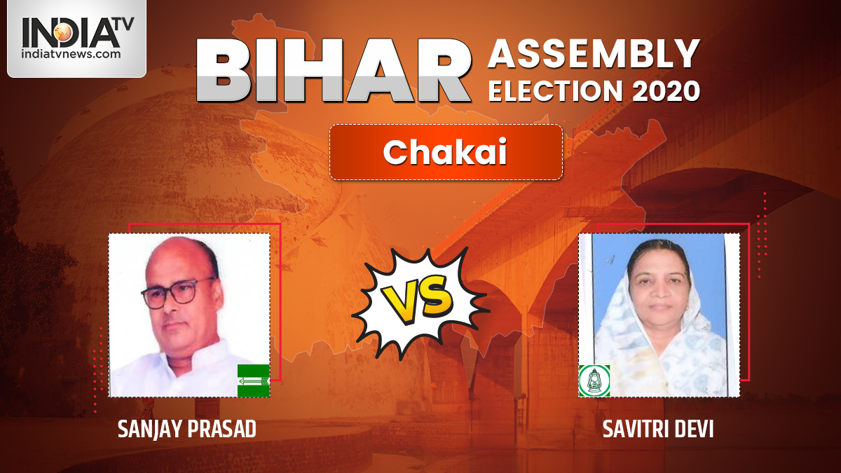 Chakai Assembly Election Result 2020: JDU's Sanjay Prasad vs RJD's Savitri Devi vs LJP's Sanjay Kumar