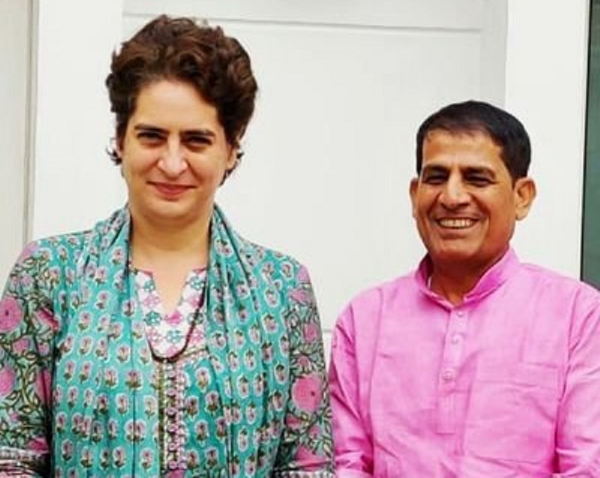 UP District Congress chief Anuj Mishra thrashed for stalking UP District Congress chief Anuj Mishra thrashed for stalking