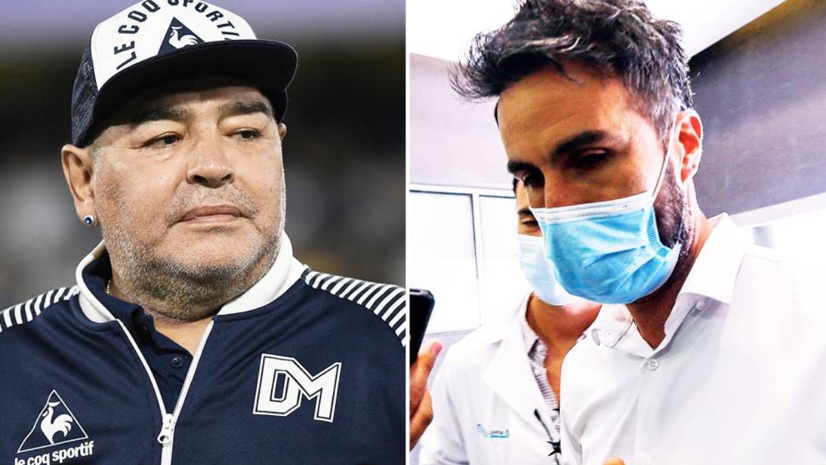 Diego Maradona's doctor breaks into tears on manslaughter accusation