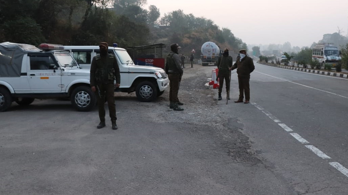 Nagrota encounter jammu kashmir terrorists killed toll plaza jammu ...