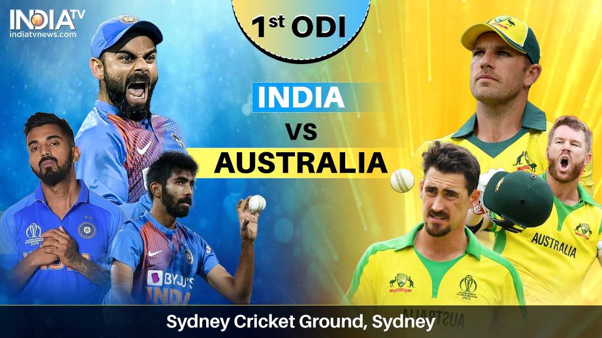 India vs Australia 1st ODI: Watch IND 