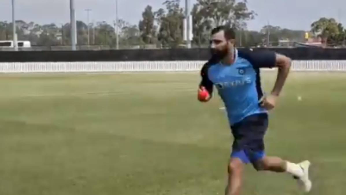 Australia vs India: Watch Mohammed Shami and Siraj work on pace and accuracy in Sydney