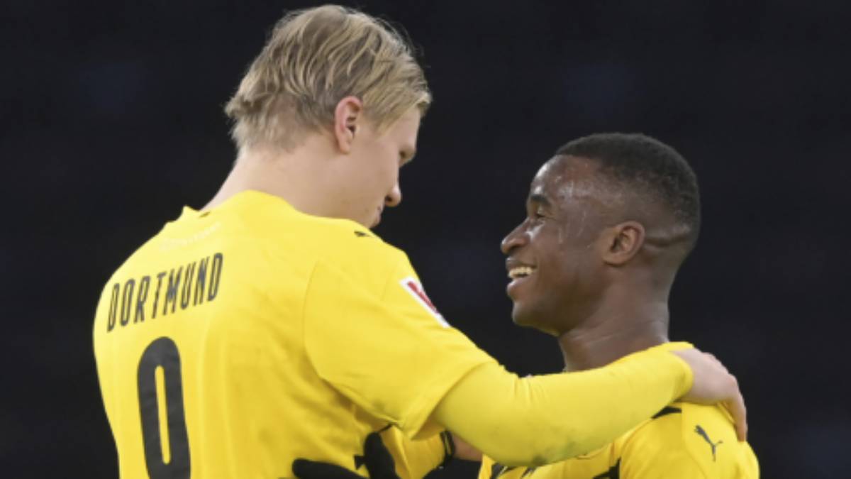 Borussia Dortmund's Youssoufa Moukoko could become youngest Champions League player