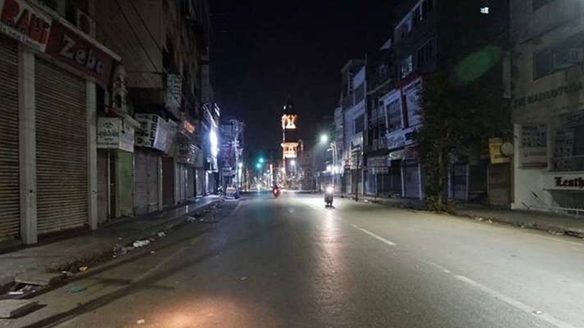 In Mohali night curfew