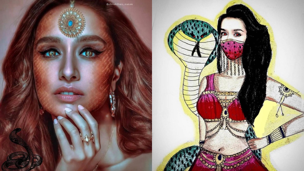 Shraddha Kapoor praises fan-made posters of her Naagin look, pens note on overwhelming love