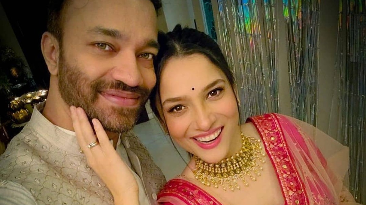 Ankita Lokhande's fun Diwali video with beau Vicky Jain, scolds him for social media etiquettes