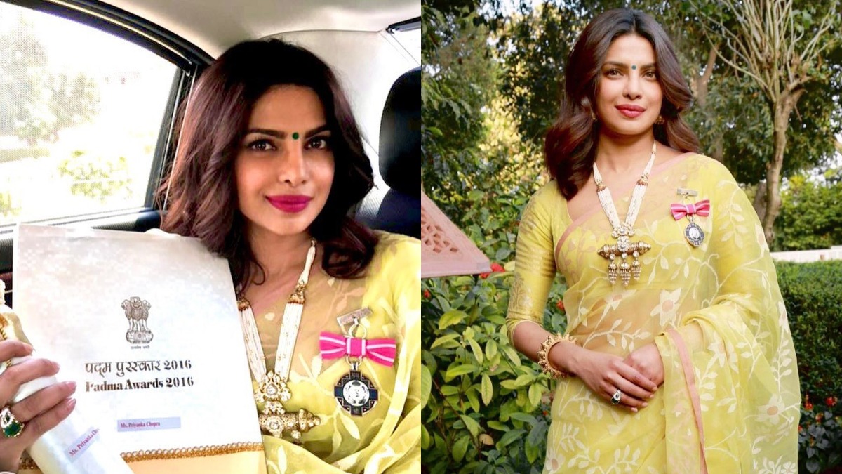 Priyanka Chopra pens emotional post recalling the day she won Padma Shri