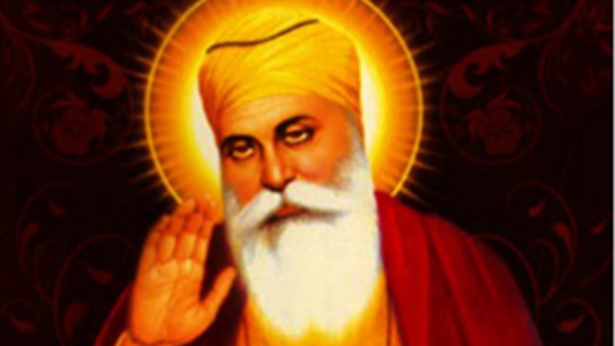 Happy Gurpurab Guru Nanak Jayanti festival of Sikh celebration background  Stock Vector by vectomart 225370080