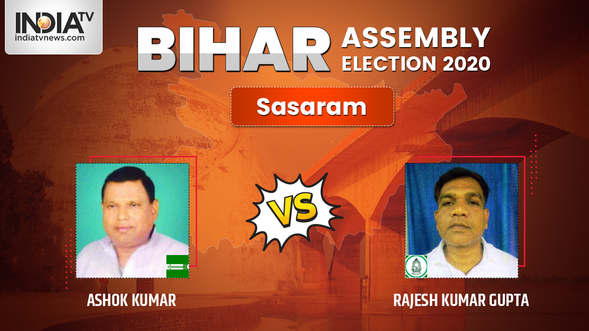 Sasaram Election Result: RJD's Rajesh Kumar Gupta defeats JDU's Ashok Kumar by a margin of over 26,000 votes