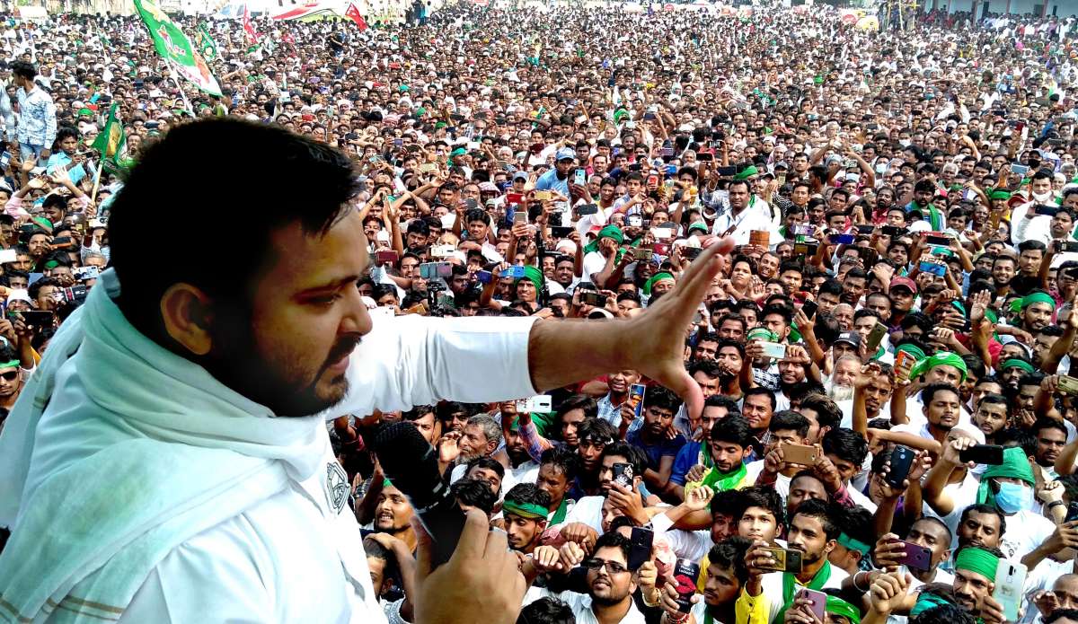 Bihar Elections 2020: For birthday, Tejashwi Yadav asks supporters to be  vigilant on counting day | Elections News – India TV
