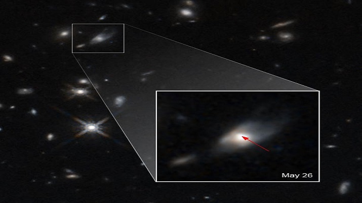 Astronomers spot 'unexplained brightness' from colossal explosion