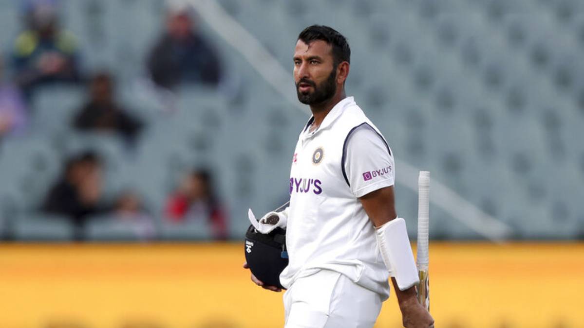 AUS vs IND 1st Test: Cheteshwar Pujara reacts after Nathan Lyon dismisses  him for 10th time in Test cricket | Cricket News – India TV