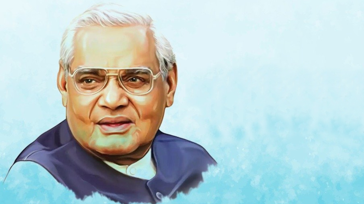 Sankha Bhowmick sketches  tribute as a pencil sketch of Sir Atal Bihari  Vajpayee  Facebook