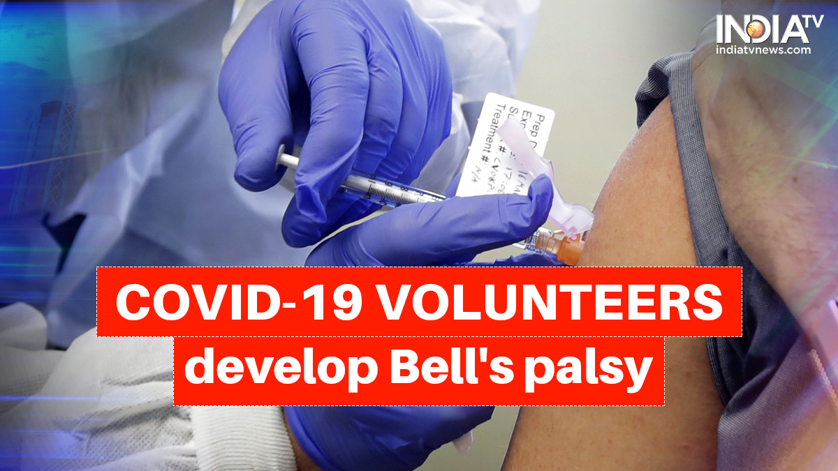 Covid-19: Four Pfizer vaccine trial volunteers develop Bell's