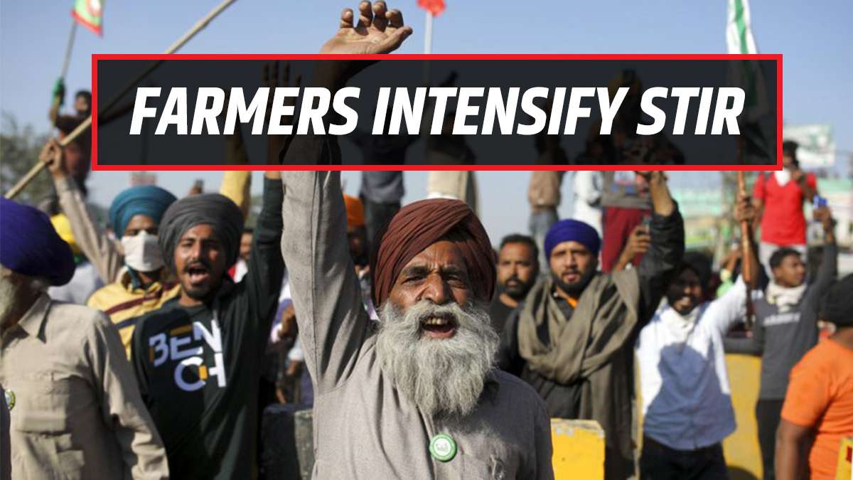 Farmers protest 24 hour relay hunger strike halting toll collection