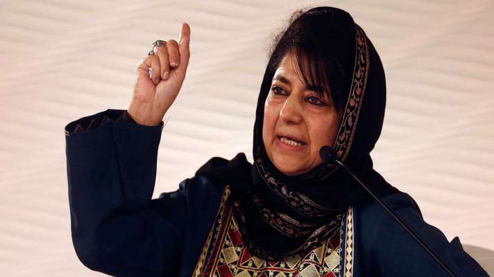 'It's Gunda Raj', tweets Mehbooba Mufti claiming PDP leaders detained ahead of DDC poll counting